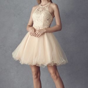 Juliet Evening Gown/ color: champagne.